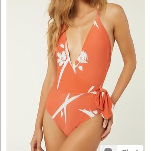 O’Neill wrap front one piece
